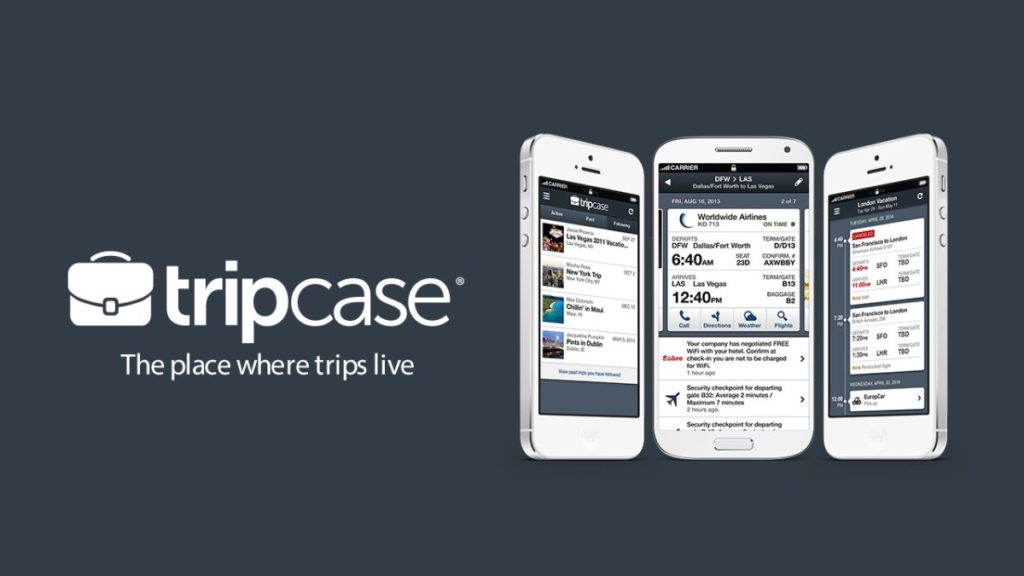 Best trip planning apps, TripCase