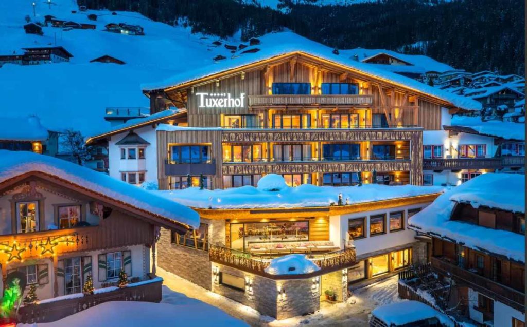 World's best hotel, Hotel Alpin Spa Tuxerhof in Tux, Austria