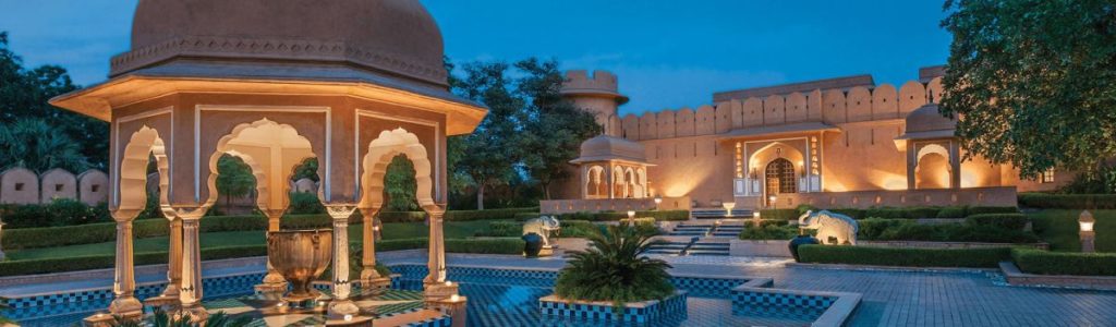 Best hotel in the world, The Oberoi Rajvilas in Jaipur, India