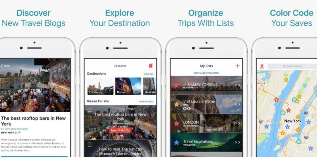 Best trip planning apps, CityMaps2Go