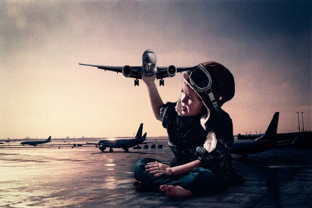 Preparing to fly with a baby